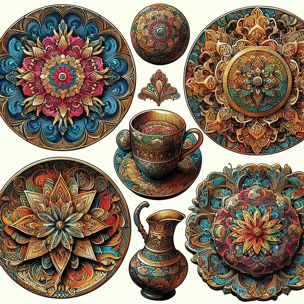 Craftsmen started incorporating intricate designs and patterns